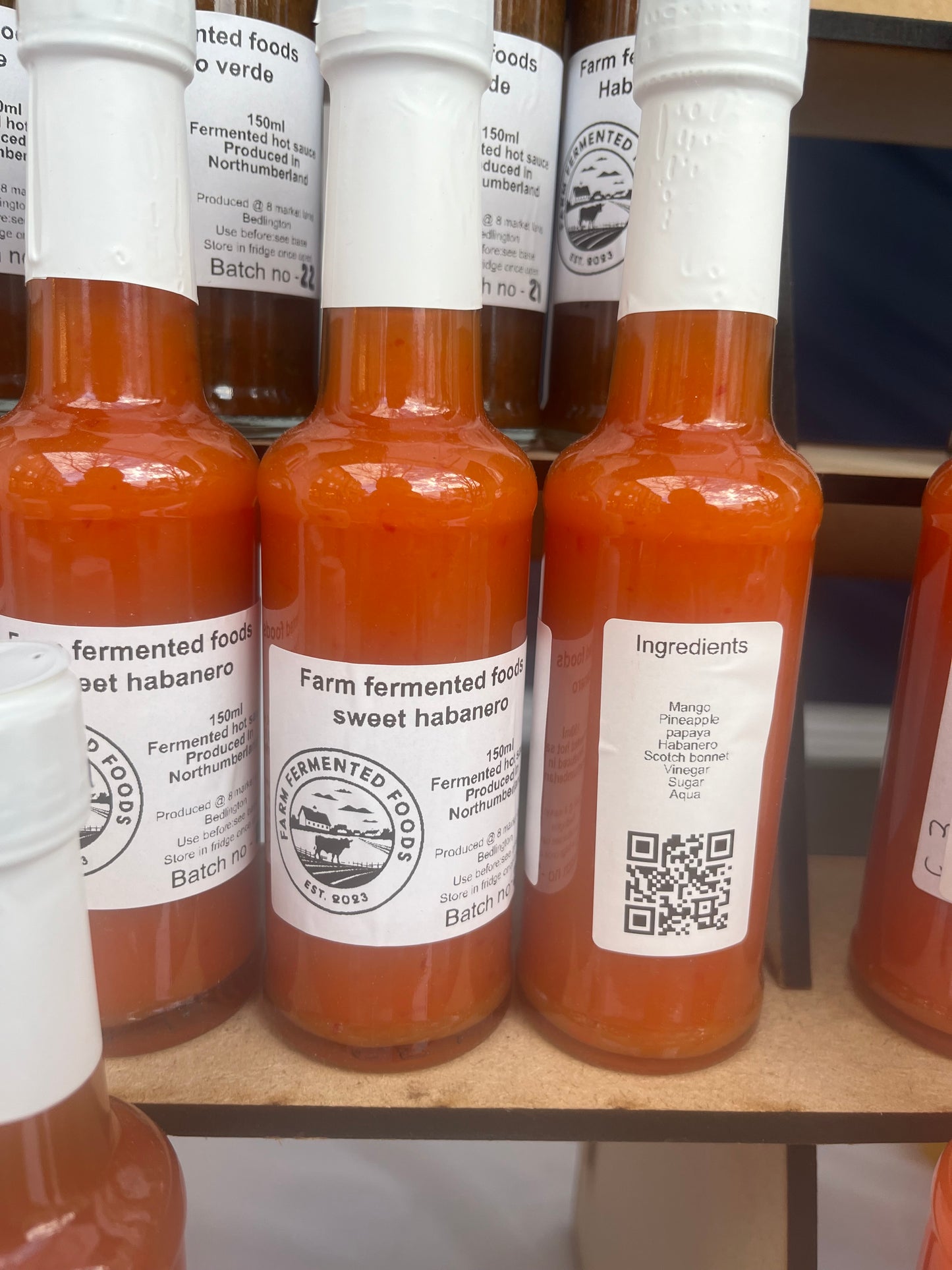 Sweet habanero fermented hot sauce