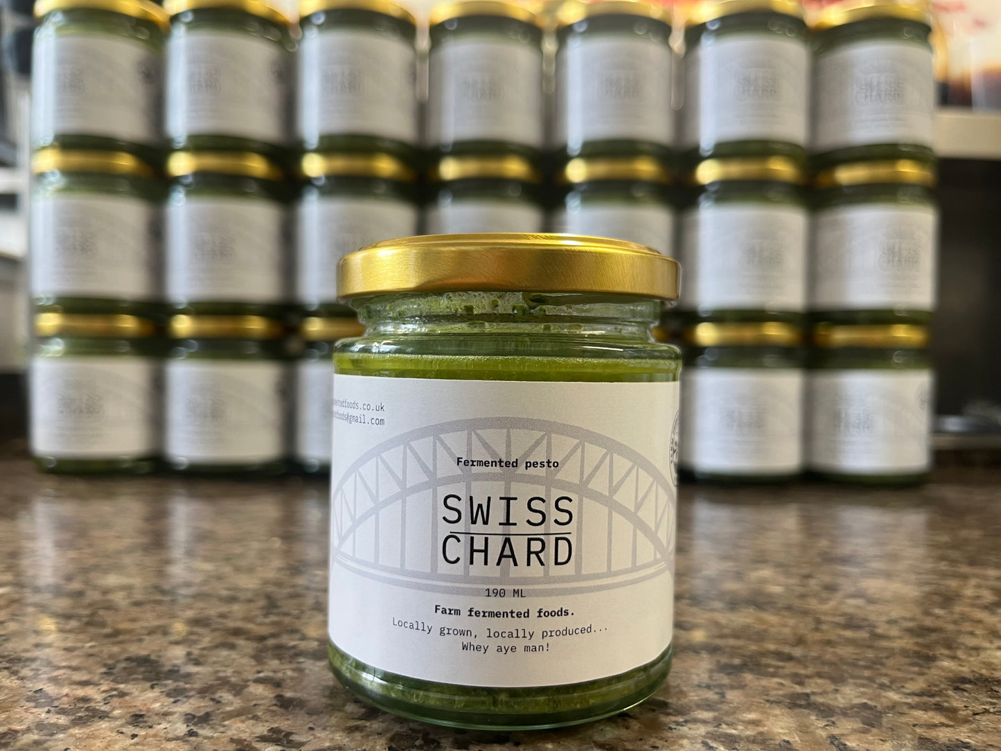 Swiss chard pesto