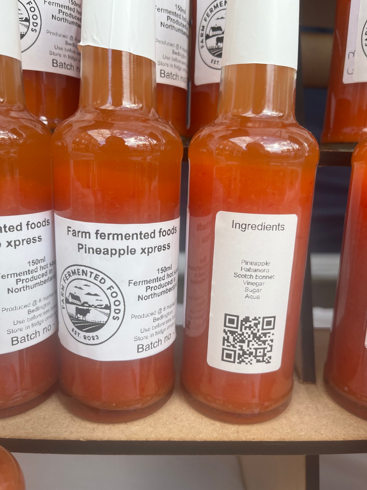 Pineapple xpress fermented hot sauce