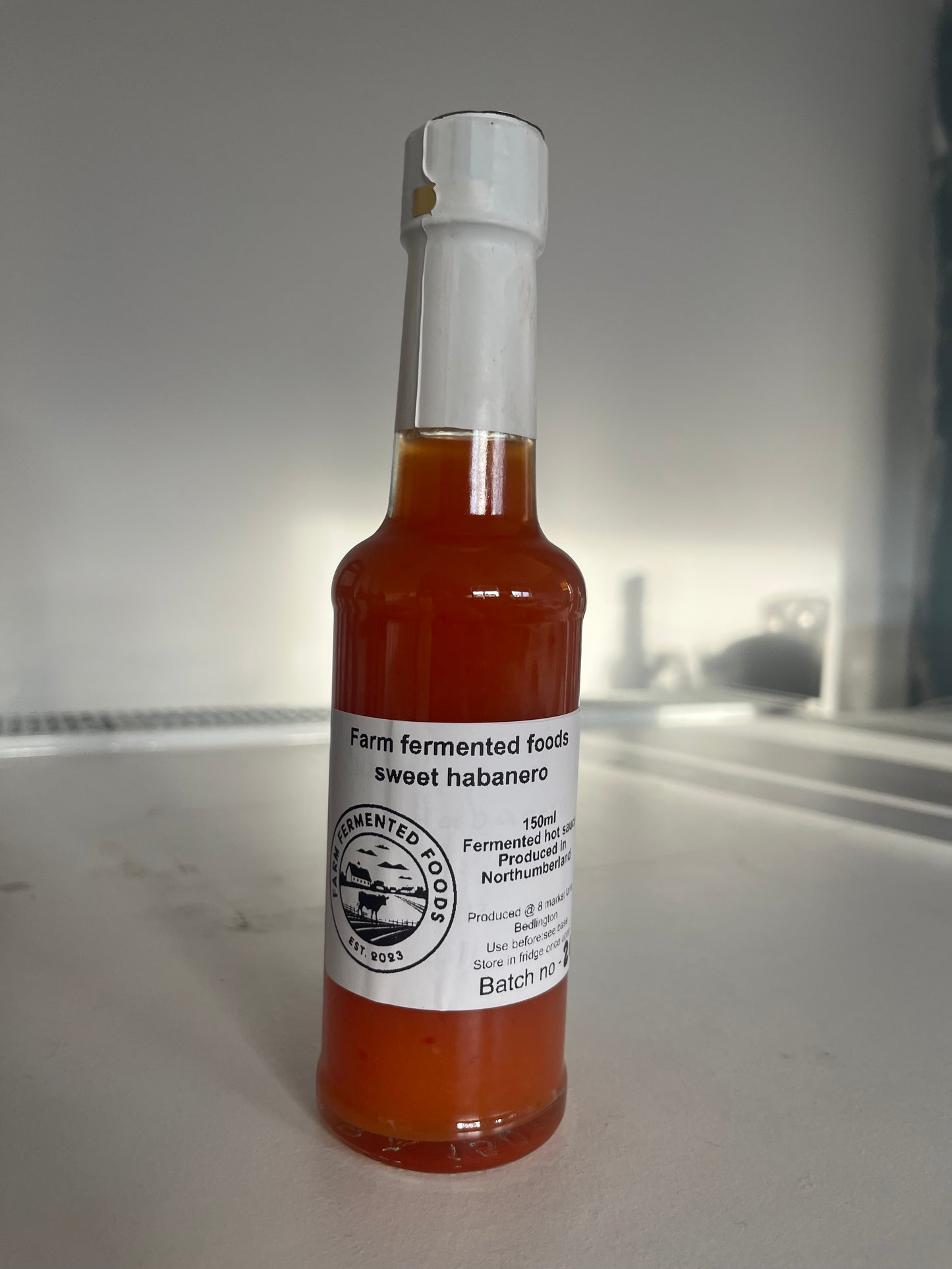 Sweet habanero fermented hot sauce