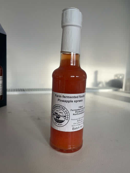 Pineapple xpress fermented hot sauce