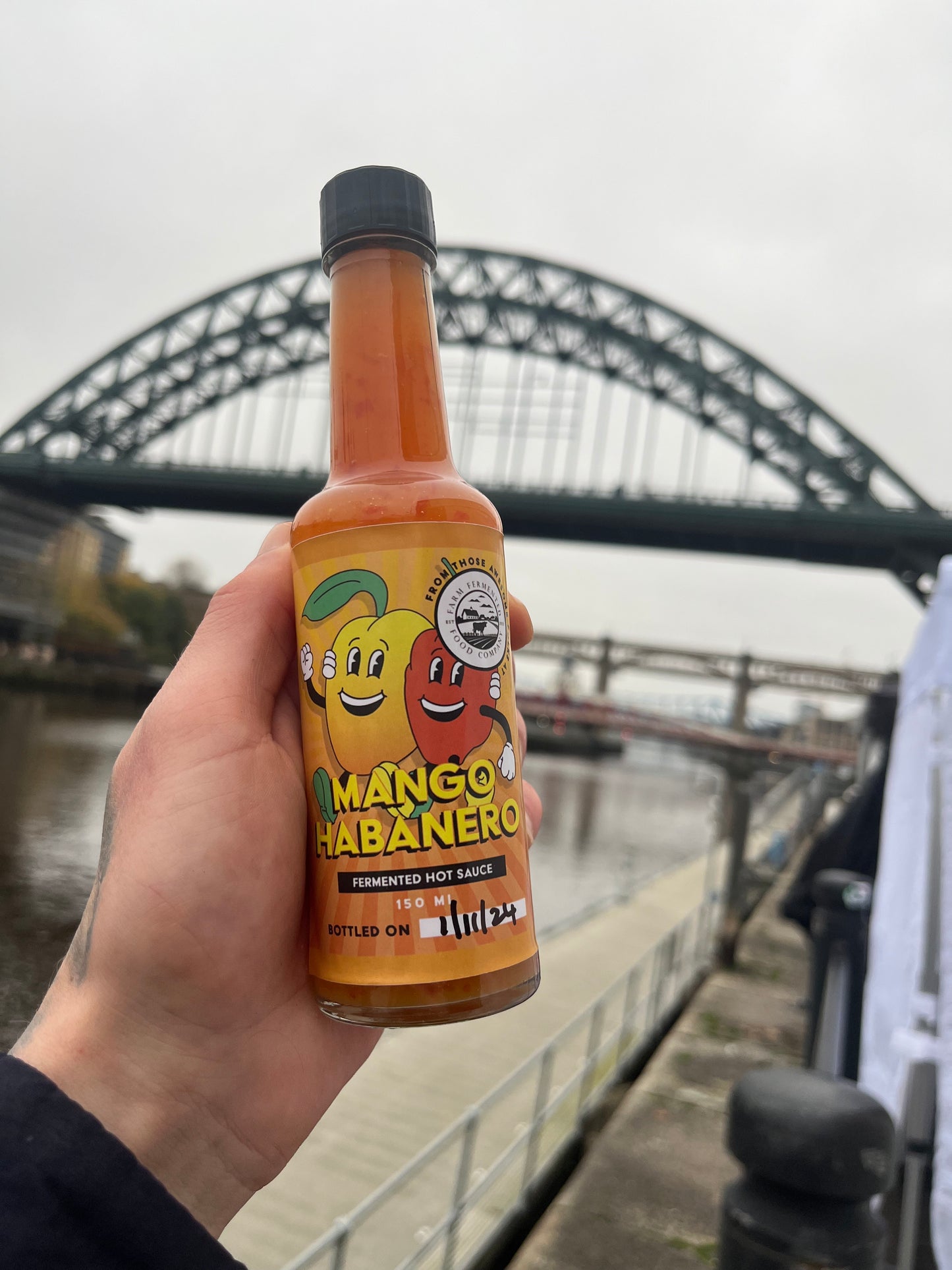 Mango & habanero fermented hot sauce