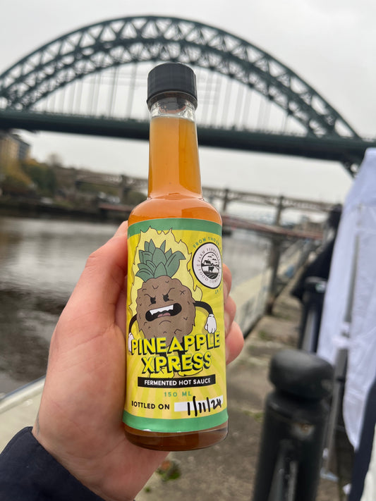 Pineapple Xpress fermented hot sauce